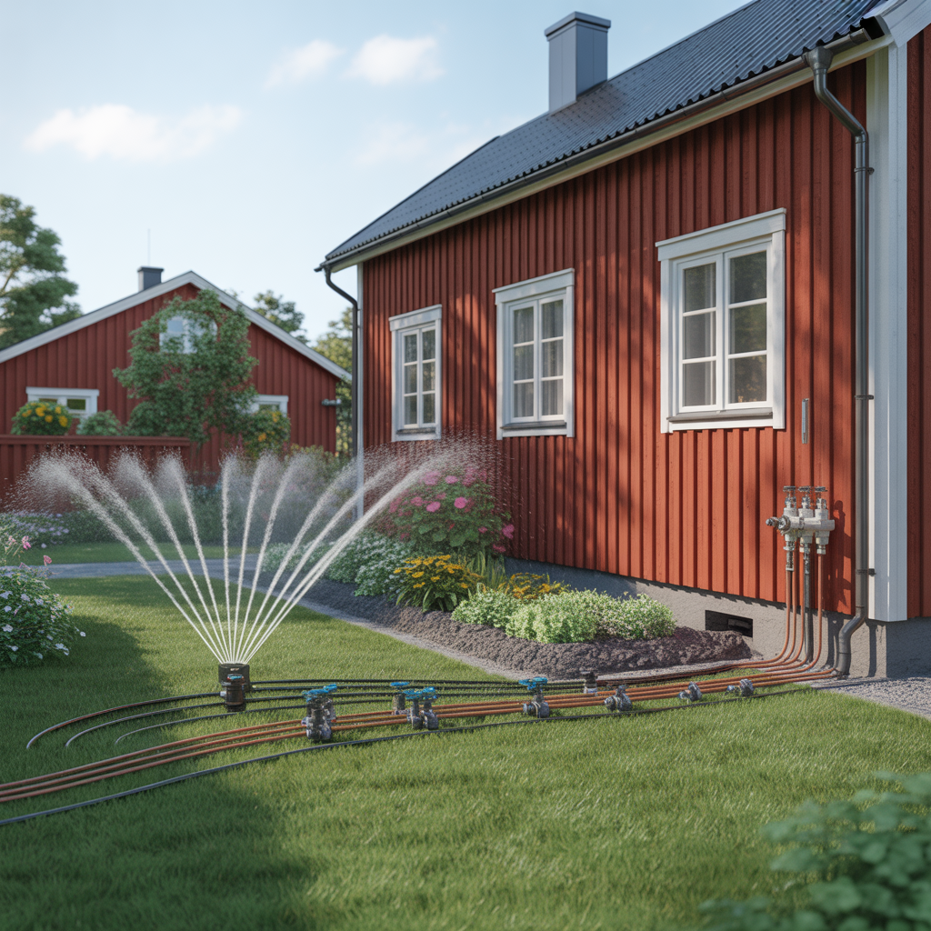 automatisk bevattning i tradgarden kostnad och dimensionerin