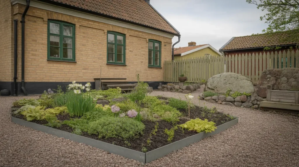 anl ggning av perennrabatter och l kplantering i abrahamsberg bromma