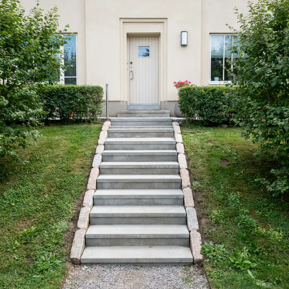 bygga trappa i sten betong bromma stockholm